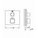 Grohe Grohtherm Cube Термостатичний змішувач для душу на 1 вихід (24153000) 24153000 фото 4