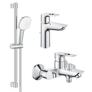 Grohe Набiр змiшувачiв BauLoop New 3 в 1 для ванни (UA123215M1) UA123215M1 фото