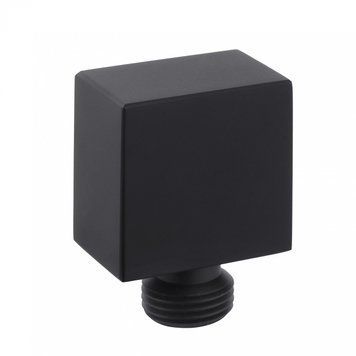 Шлангове під'єднання для душу PERLA 1/2 н-н квадратний чорний PSA2352B PSA2352B фото