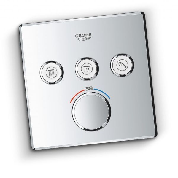 Grohe Grohtherm SmartControl Термостат для встраиваемого монтажа на 3 выхода (29126000) 29126000 фото