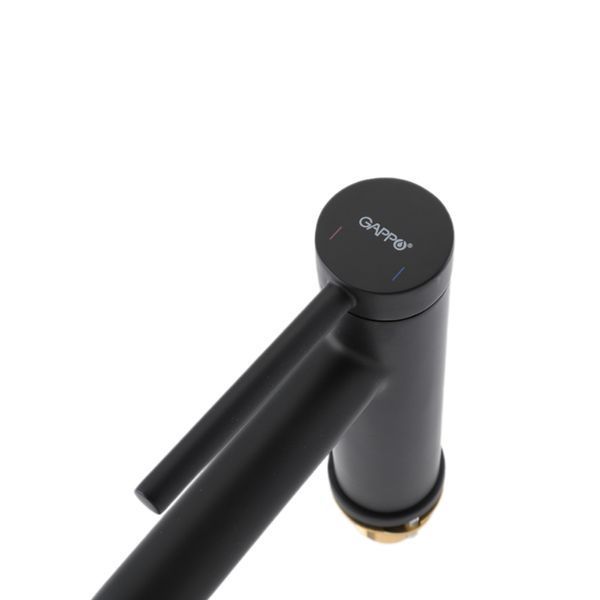Смеситель для раковины GAPPO G1006-6, черный 1046755 фото