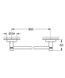 Grohe Essentials Тримач для рушника (40366DC1) 40366DC1 фото 2
