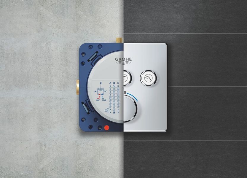 Grohe Grohtherm SmartControl Термостат для встраиваемого монтажа на 3 выхода (29126000) 29126000 фото