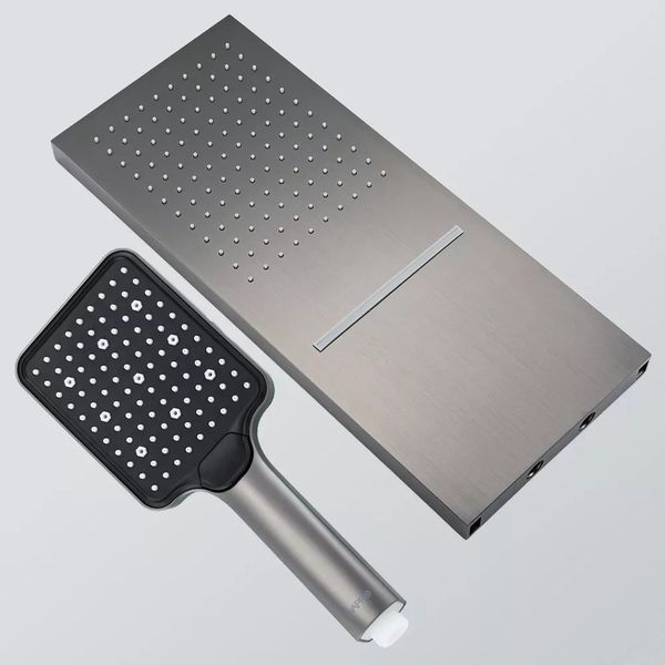 Душова система GAPPO G7107-79 вбудована, 3 режими, латунь, гангрей 1047250 фото