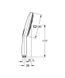Grohe Rainshower SmartActive 130 Cube Ручной душ, 3 режима струи (26582DC0) 26582DC0 фото 6
