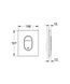 Grohe Панель смыва для скрытого бачка GROHE Arena Cosmopolitan (38844KF0) 38844KF0 фото 5
