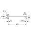Grohe Rainshower Кронштейн для верхнего душа 422мм (26146000) 26146000 фото 2