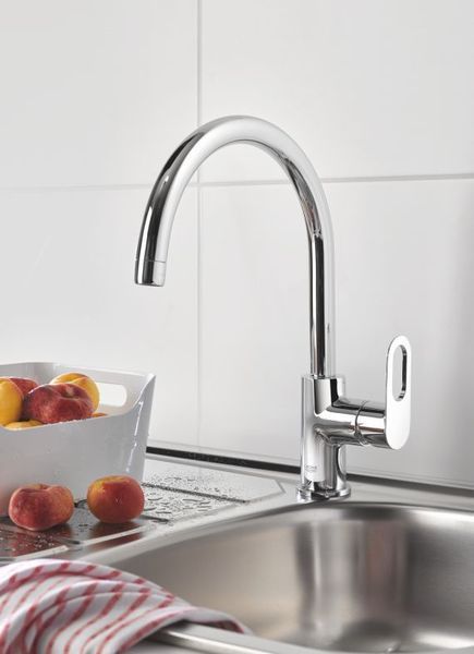 Grohe BauLoop Одноважільний змішувач для мийки (31368000) 31368000 фото