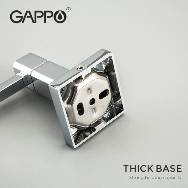 Держатель для туалетной бумаги GAPPO G1903, хром 1037870 фото