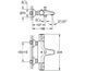 Grohe Grohtherm 800 Термостат для ванни з регулюємим аератором (34576000) 34576000 фото 3