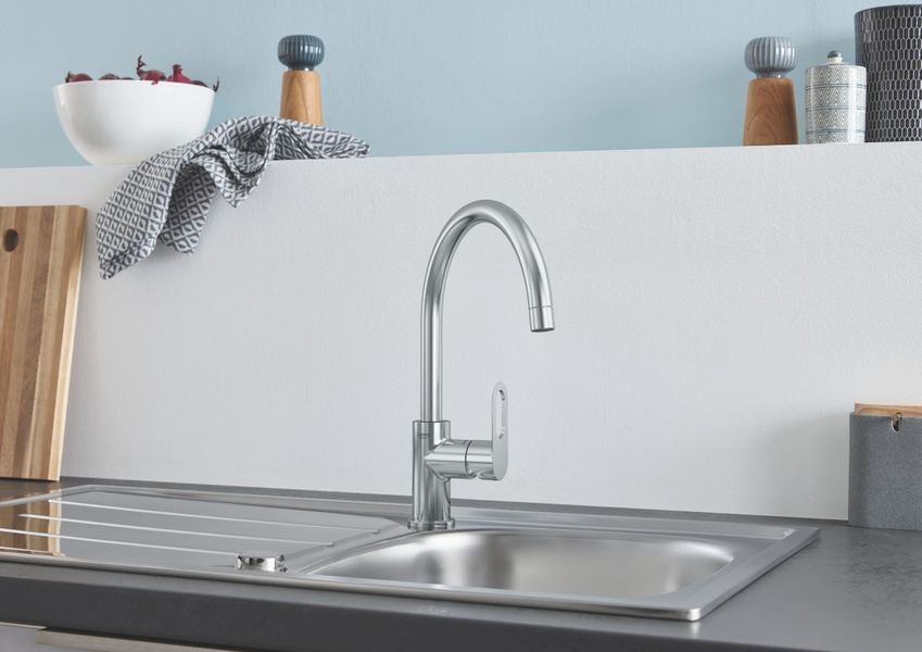Grohe BauLoop Одноважільний змішувач для мийки (31368000) 31368000 фото