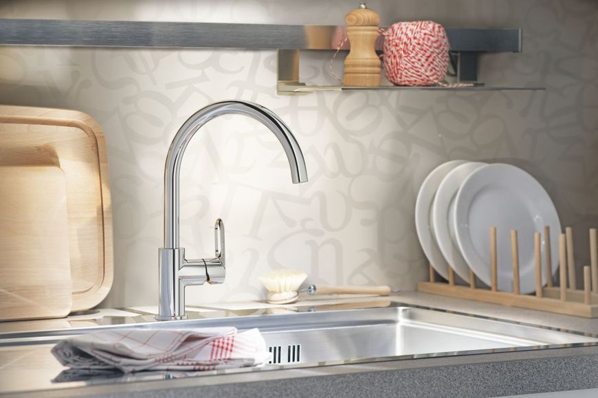 Grohe BauLoop Одноважільний змішувач для мийки (31368000) 31368000 фото