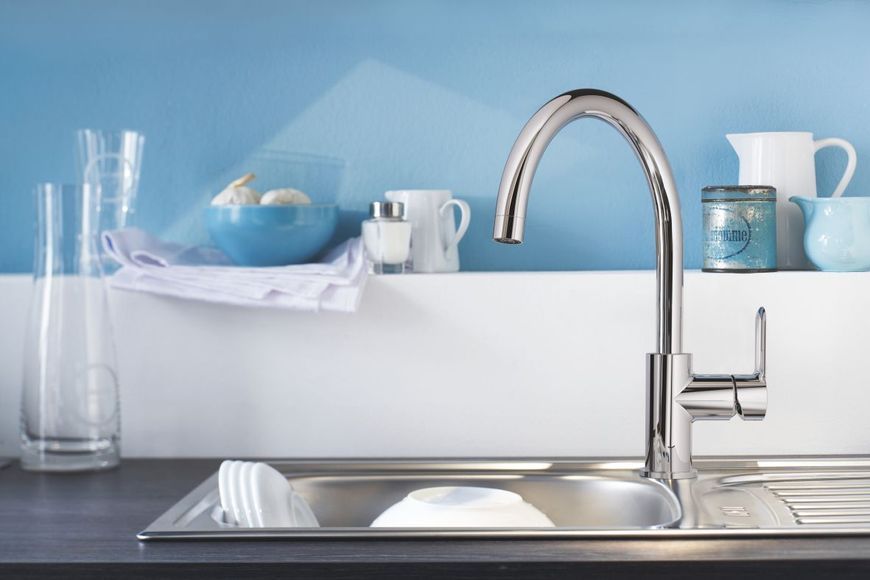 Grohe BauLoop Одноважільний змішувач для мийки (31368000) 31368000 фото