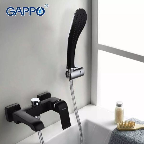 Змішувач для ванни GAPPO G3250, чорний 1034035 фото
