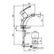 Смеситель EMMEVI PLANET для биде хром CR81004 CS81004 фото 2
