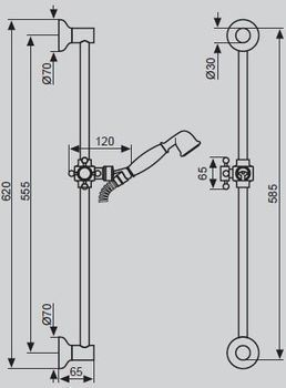 Стійка EMMEVI золото без аксесуарів CO 2541OR SA C02541BR SA фото