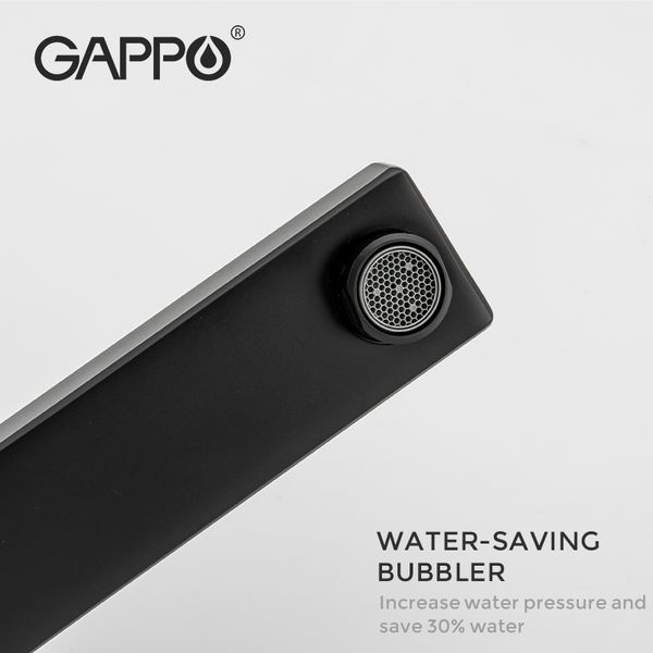 Змішувач для раковини високий GAPPO G1017-62 1041634 фото