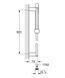 Grohe Euphoria Cube Душевой гарнитур, 1 режим струи, 900мм (27700000) 27700000 фото 2