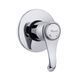 Змішувач EMMEVI TIFFANY душ хром-золото вбудований CO6009 CR6009 фото 1
