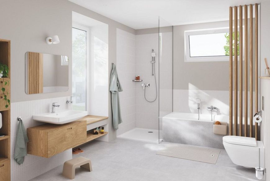 Grohe Cubeo Одноважільний змішувач для душу (1018240000) 1018240000 фото