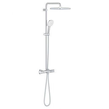 Grohe Tempesta System 250 Cube Душова система настінного монтажу з термостатом для ванни (26975001) 26975001 фото