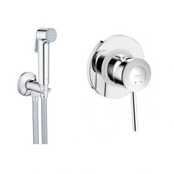 Grohe BauClassic Набір 2 в 1 для туалету (к-кт гігієнічного душа, змішувач прихов. монтажу) (UA2904800S) UA2904800S фото