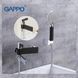 Змішувач для ванни GAPPO G3281, чорний хром 1034041 фото 2