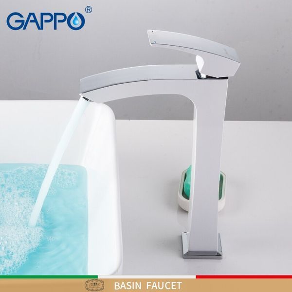 Змішувач для раковини високий GAPPO G1007-18 1033993 фото