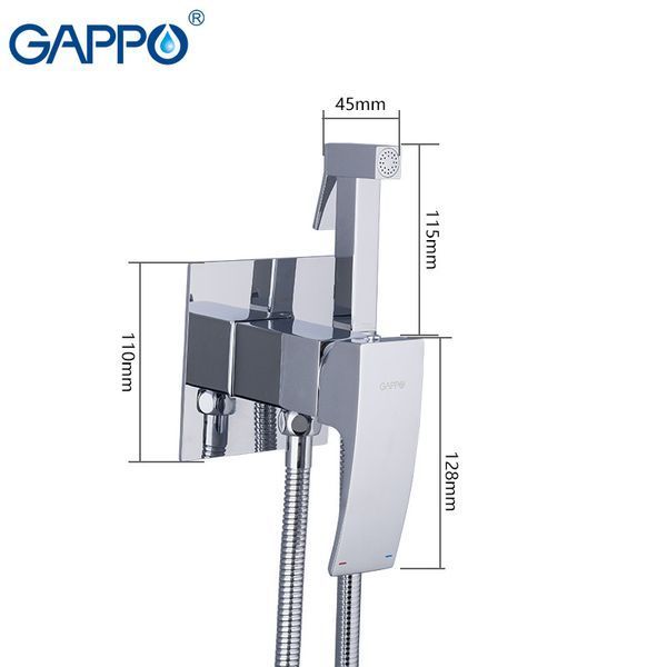 Встроенный гигиенический душ GAPPO G7207-1 1034075 фото