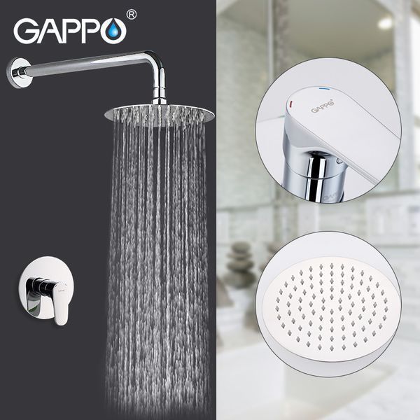 Душевая cсистема скрытого монтажа GAPPO G7101 1037426 фото
