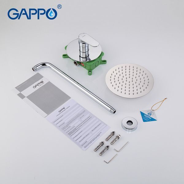 Душевая cсистема скрытого монтажа GAPPO G7101 1037426 фото