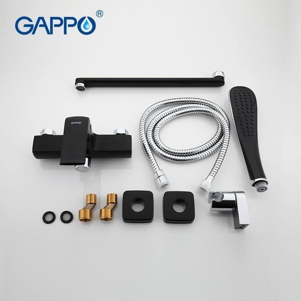 Змішувач для ванни GAPPO G2250, чорний 1033925 фото