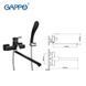 Змішувач для ванни GAPPO G2250, чорний 1033925 фото 5