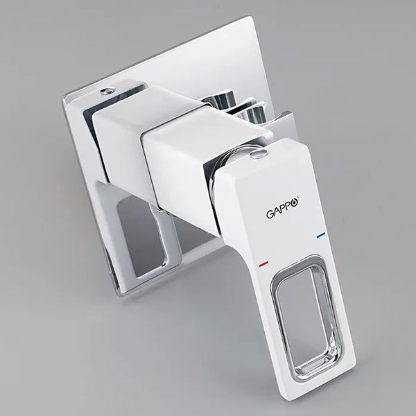 Встроенный гигиенический душ GAPPO G7217-8, белый/хром 1041654 фото