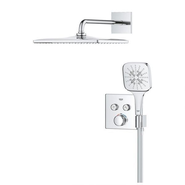 Grohe Grohtherm SmartControl Душевой комплект из Rainshower 310 Mono Cube (34865000) 34865000 фото