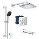 Grohe Grohtherm SmartControl Душевой комплект из Rainshower 310 Mono Cube (34865000) 34865000 фото 8