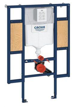 Grohe Rapid SL інсталяція для унітазу, монтажна висота 1.13 м із кріпленням для опори та рейок (39140000) 39140000 фото