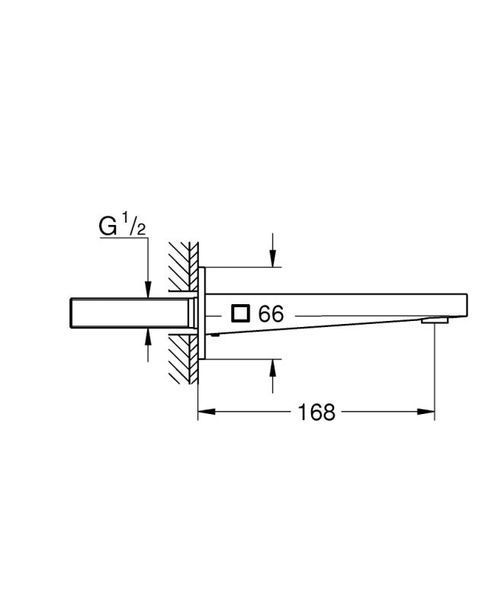 Grohe Plus Излив для ванны (13404DC3) 13404DC3 фото