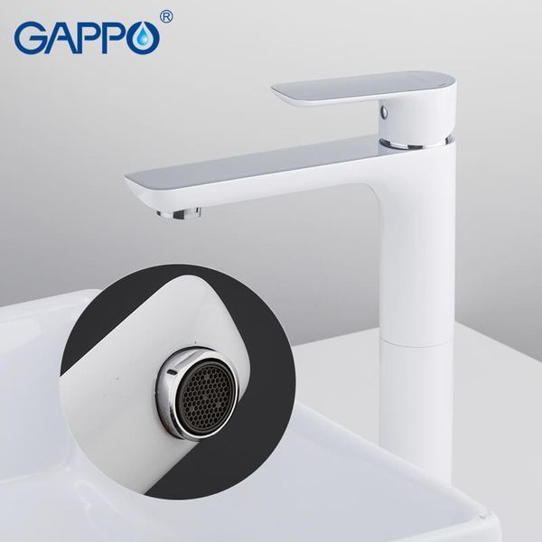 Смеситель для раковины высокий GAPPO G1048-2 1034026 фото