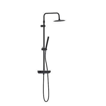 Душова система з душовим змішувачем-полицею, чорний Damixa Scandinavian Pure 936780300 936780300 фото