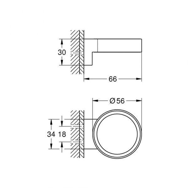 Grohe Selection Тримач для склянки / дозатора рідкого мила (41027000) 41027000 фото