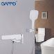 Змішувач для ванни GAPPO G3217-8, білий/хром 1033999 фото 3