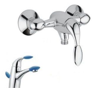 Змішувач EMMEVI TRILLY душ б/акс синій CBL51002 CBL51002 фото