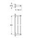 Grohe Essentials Держатель полотенца, двойной (1024732430) 1024732430 фото 3