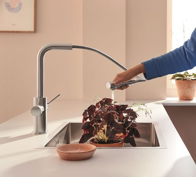 Grohe Blue Pure Minta Змішувач для фільтра з висувним аератором (30601DC0) 30601DC0 фото