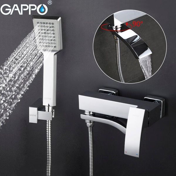 Змішувач для ванни GAPPO Jacob G3207, хром 1033982 фото