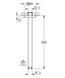 Grohe Rainshower Потолочный душевой кронштейн 292 мм (27484000) 27484000 фото 2
