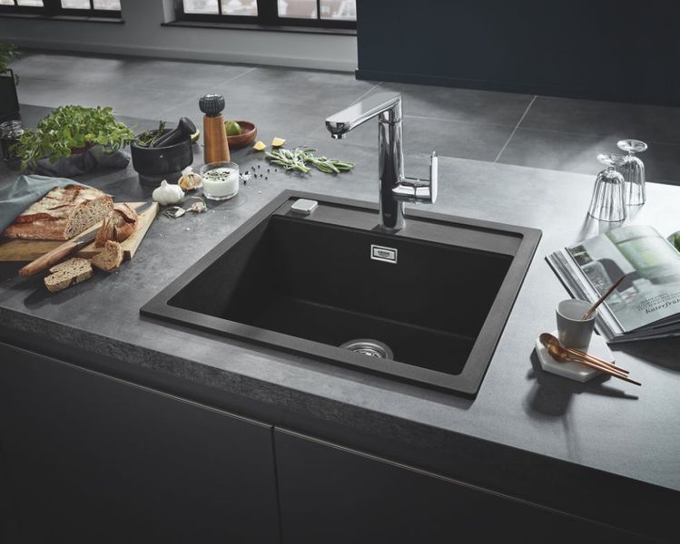 Grohe Мийка для кухні 560 x 510 мм, Granite Black (31651AP0) 31651AP0 фото