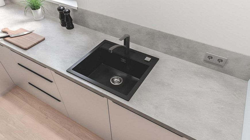 Grohe Мийка для кухні 560 x 510 мм, Granite Black (31651AP0) 31651AP0 фото