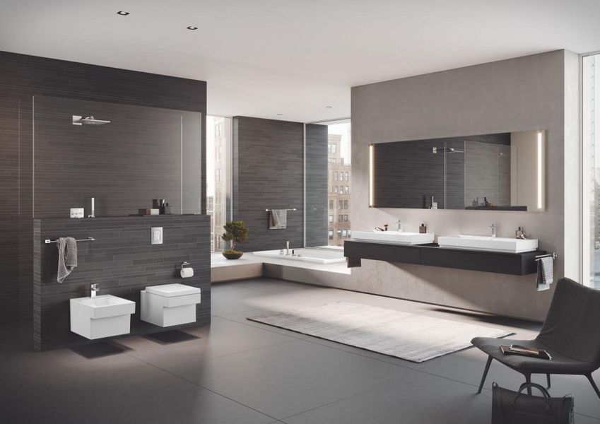 Grohe Essentials Cube Комплект аксессуаров для раковины (BF40511EC ) BF40511EC фото